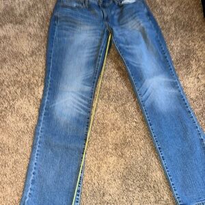 Levi's denizen curvy slimClassic Blue Straight Jeans size 12
